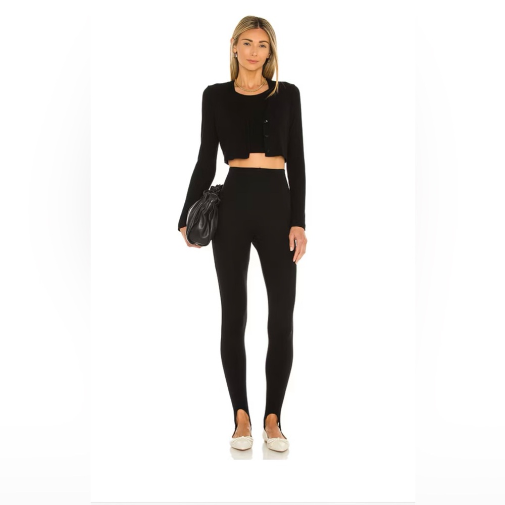 Leset Rio Stirrup Legging Black Size Small - Picture 4 of 7